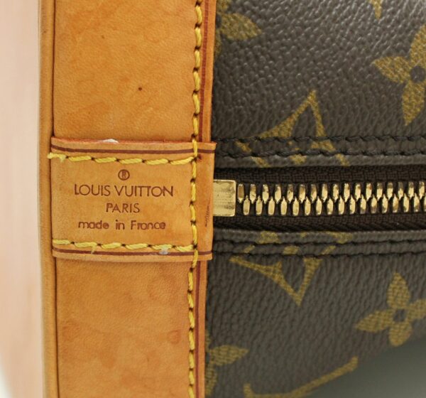 11670197 8 Louis Vuitton Monogram Alma Handbag Canvas Brown