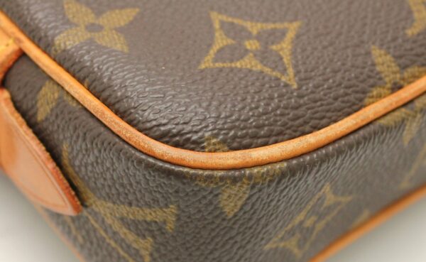 11670211 2 Louis Vuitton Monogram Marly Bandouliere Shoulder Bag Canvas Brown