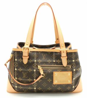 11670226 Gucci Business Handbag Leather Brown