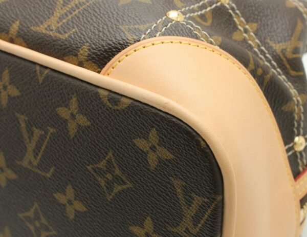 11670226 2 Louis Vuitton Monogram Rivet Tote Bag Canvas Brown