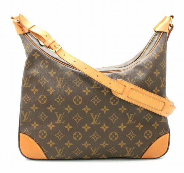 11670227 Louis Vuitton Monogram Boulogne Shoulder Bag Canvas Brown