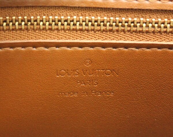 11670256 8 Louis Vuitton Monogram Vernis Christie Shoulder Bag Leather Bronze