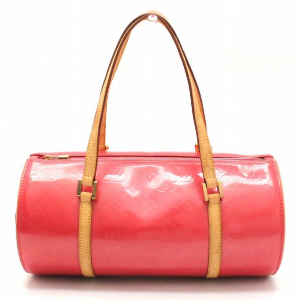 11670288 Louis Vuitton Monogram Vernis Bedford Handbag Leather Pink