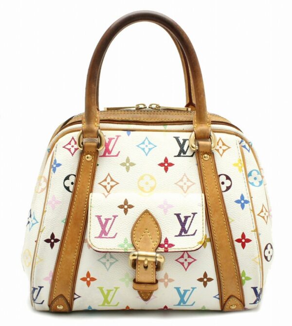 11670294 Louis Vuitton Monogram Multicolor Priscilla Handbag White