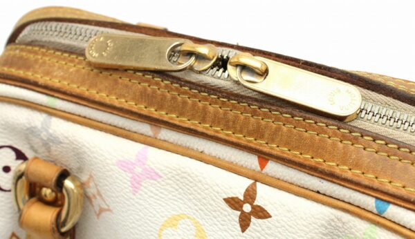 11670294 5 Louis Vuitton Monogram Multicolor Priscilla Handbag White