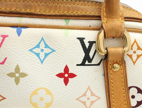 11670294 6 Louis Vuitton Monogram Multicolor Priscilla Handbag White