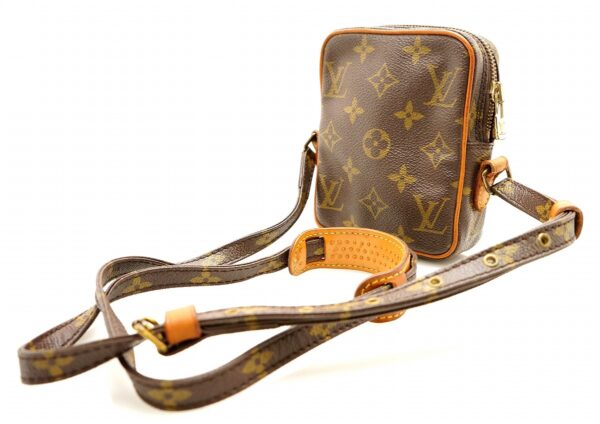 11670303 1 Louis Vuitton Monogram Mini Danube Shoulder Bag Canvas Brown