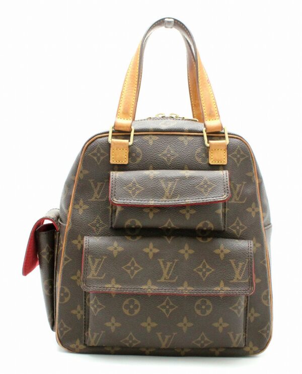 11670370 Louis Vuitton Monogram Exantori Cité Handbag Canvas Brown