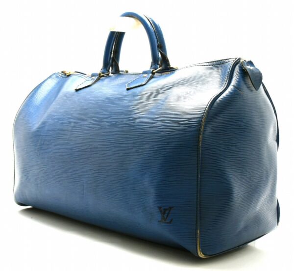 11670572 1 Louis Vuitton Epi Keepall 45 Bag Leather Blue