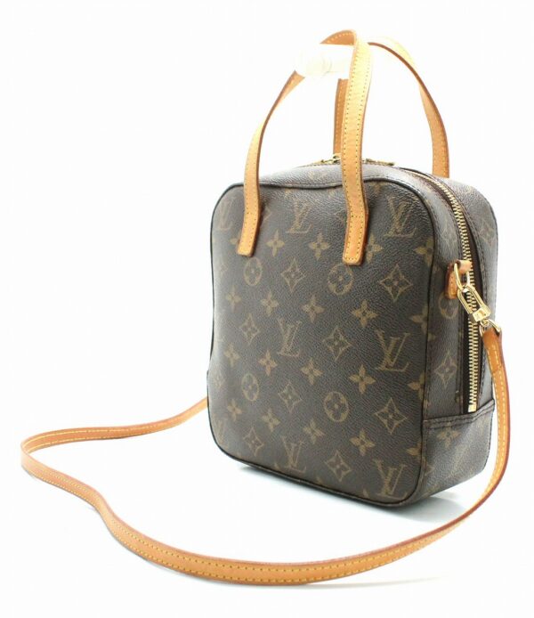 11670652 1 Louis Vuitton Monogram Spontini Shoulder Bag Canvas Brown