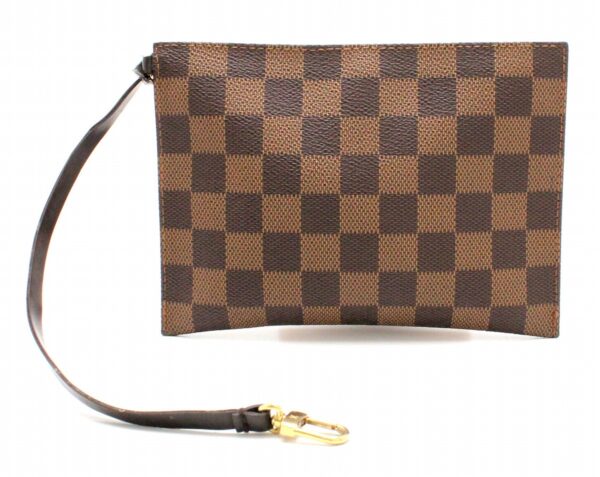 11670661 Louis Vuitton Damier Clifton Pouch Canvas Brown