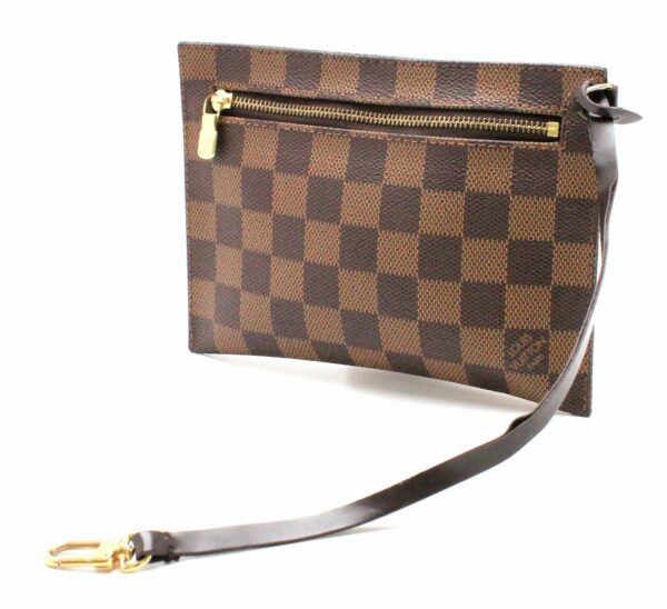 11670661 1 Louis Vuitton Damier Clifton Pouch Canvas Brown