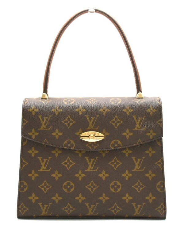 11670670 Louis Vuitton Monogram Malherbe Handbag Canvas Brown