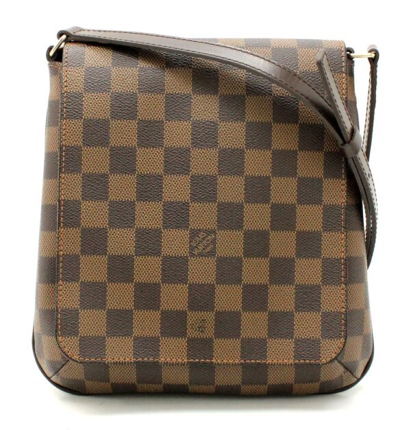 11670674 Louis Vuitton Damier Musette Salsa Shoulder Bag Canvas Brown