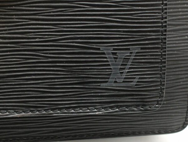 11670676 8 Louis Vuitton Epi Monceau Handbag Leather Black