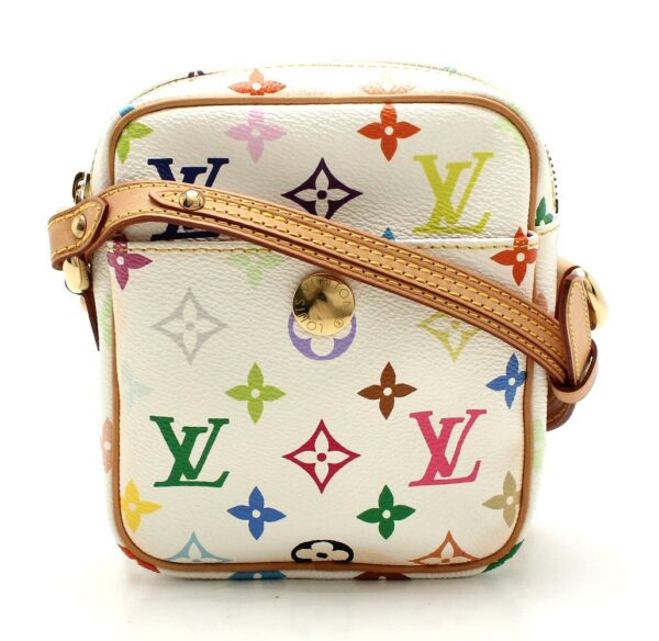 11670714 Louis Vuitton Monogram Multicolor Rift Shoulder Bag White