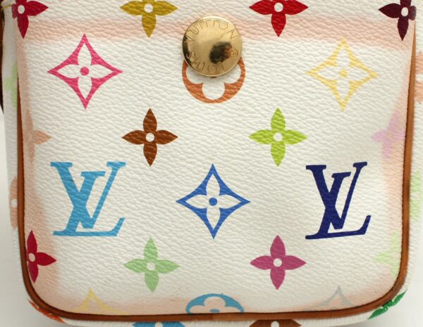 11670715 7 Louis Vuitton Monogram Multicolor Rift Shoulder Bag White