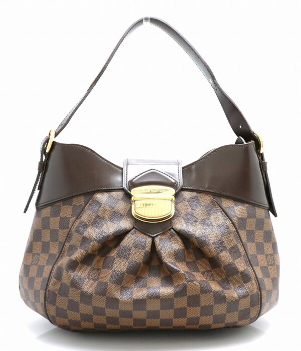 11670754 Louis Vuitton Damier Sistine PM Shoulder Bag Canvas Brown