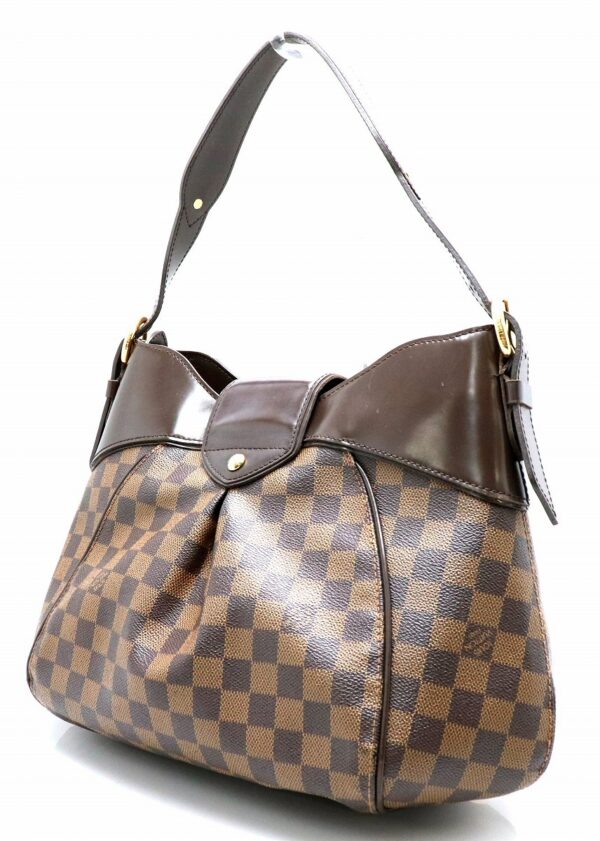 11670754 1 Louis Vuitton Damier Sistine PM Shoulder Bag Canvas Brown