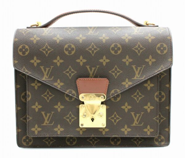 11670795 Louis Vuitton Monogram Monceau 28 Handbag Canvas Brown