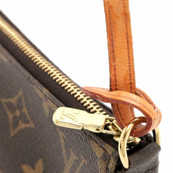 11670796 6 Louis Vuitton Monogram Pochette Accessory Pouch Canvas Brown