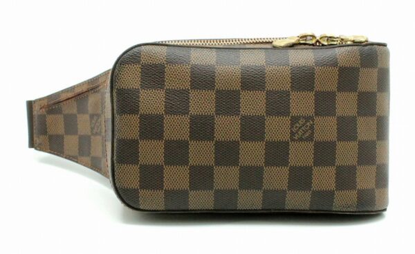 11670798 Louis Vuitton Damier Jeronimos Body Bag Canvas Brown