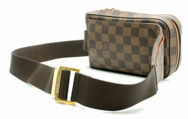 11670798 1 Louis Vuitton Damier Jeronimos Body Bag Canvas Brown