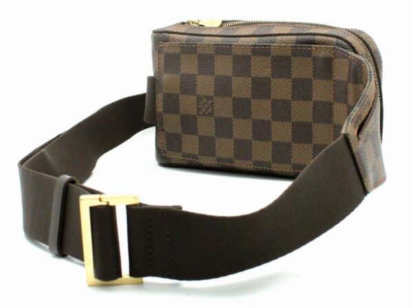 11670803 1 Louis Vuitton Damier Jeronimos Body Bag Canvas Brown