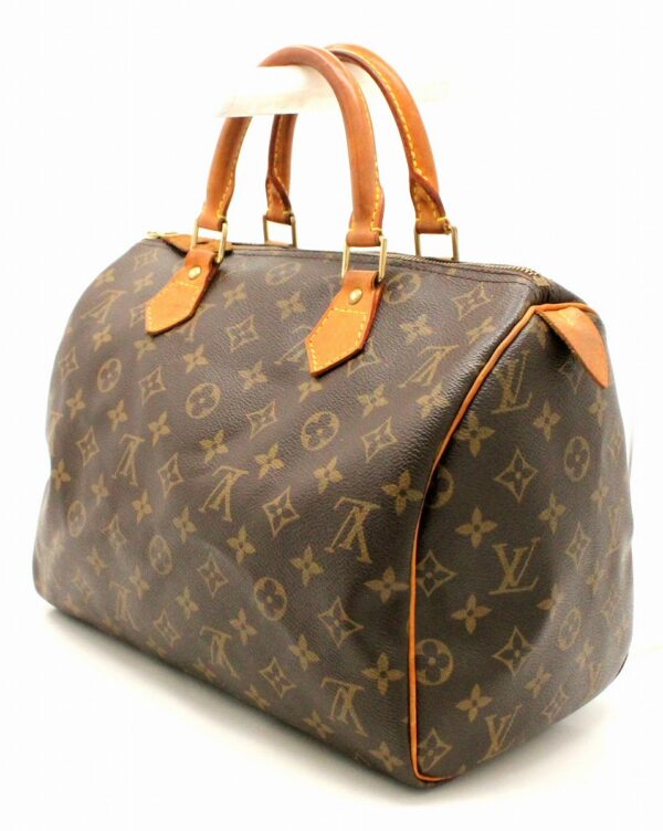 11670903 1 Louis Vuitton Monogram Speedy 30 Handbag Canvas Brown