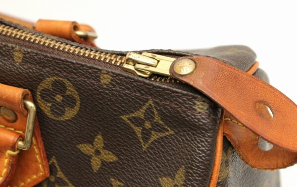 11670903 5 Louis Vuitton Monogram Speedy 30 Handbag Canvas Brown