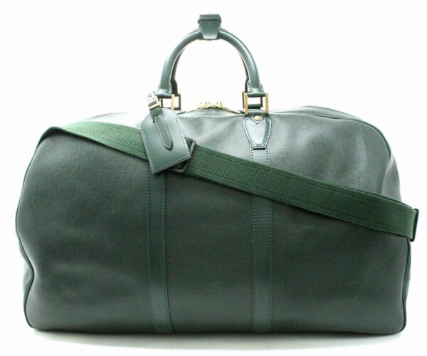 11670942 Louis Vuitton Taiga Kendall GM Bag Leather Green