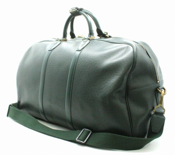 11670942 1 Louis Vuitton Taiga Kendall GM Bag Leather Green