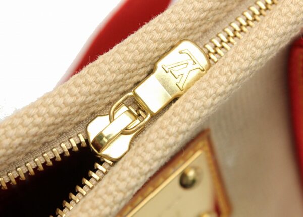 11670948 5 Louis Vuitton Antigua Hippo MM Tote Bag Canvas Red