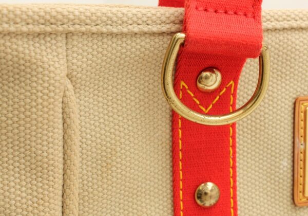 11670948 6 Louis Vuitton Antigua Hippo MM Tote Bag Canvas Red