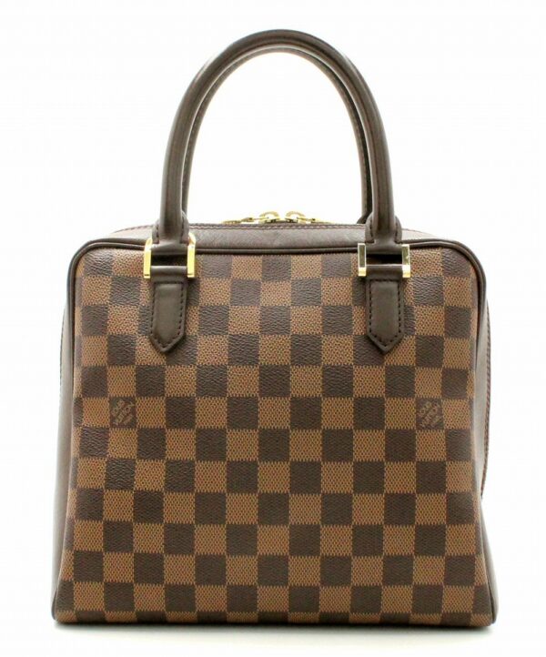 11670957 Louis Vuitton Damier Brera Handbag Canvas Brown