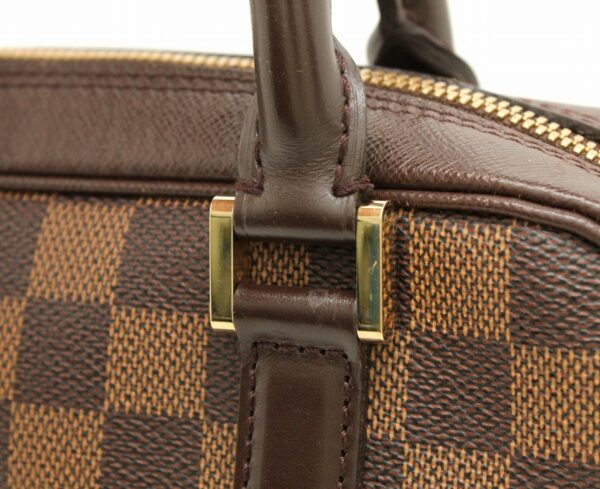 11670957 6 Louis Vuitton Damier Brera Handbag Canvas Brown