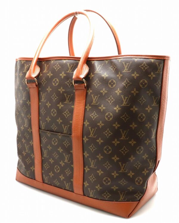 11670986 1 Louis Vuitton Monogram Sac Weekend GM Tote Bag Canvas Brown