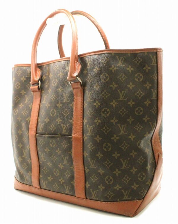 11671006 1 Louis Vuitton Monogram Sac Weekend GM Tote Bag Canvas Brown