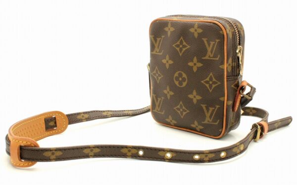 11671047 1 Louis Vuitton Monogram Mini Danube Shoulder Bag Canvas Brown