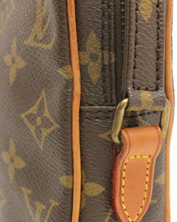 11671047 6 Louis Vuitton Monogram Mini Danube Shoulder Bag Canvas Brown