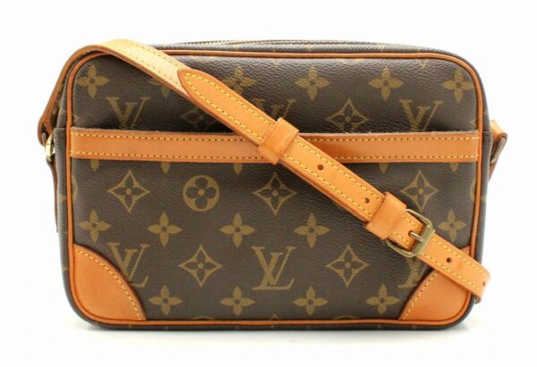 11671052 Louis Vuitton Monogram Trocadero 23 Shoulder Bag Canvas Brown