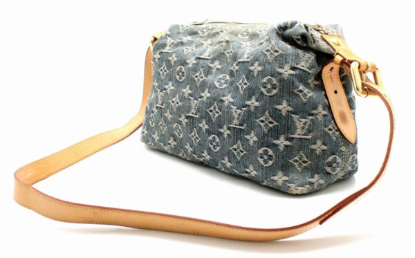 11671109 1 Louis Vuitton Monogram Denim Baggy PM Shoulder Bag Denim Blue