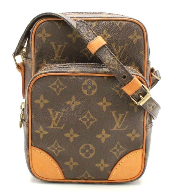 11671154 Louis Vuitton Monogram Amazon Shoulder Bag Canvas Brown