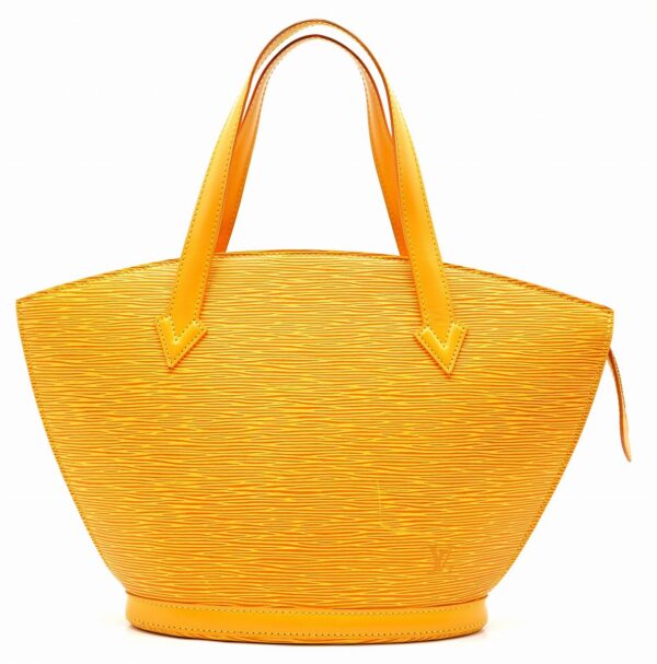 11671167 Louis Vuitton Epi Saint Jacques Tote Bag Leather Yellow