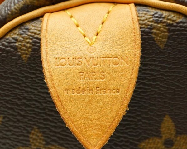 11671176 8 Louis Vuitton Monogram Speedy 30 Handbag Canvas Brown