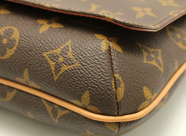 11671178 2 Louis Vuitton Monogram Musette Tango Shoulder Bag Canvas Brown