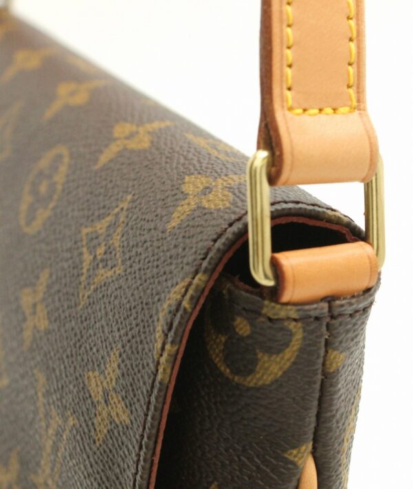 11671178 6 Louis Vuitton Monogram Musette Tango Shoulder Bag Canvas Brown