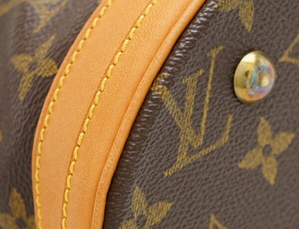 11671179 2 Louis Vuitton Monogram Bucket PM Shoulder Bag Canvas Brown