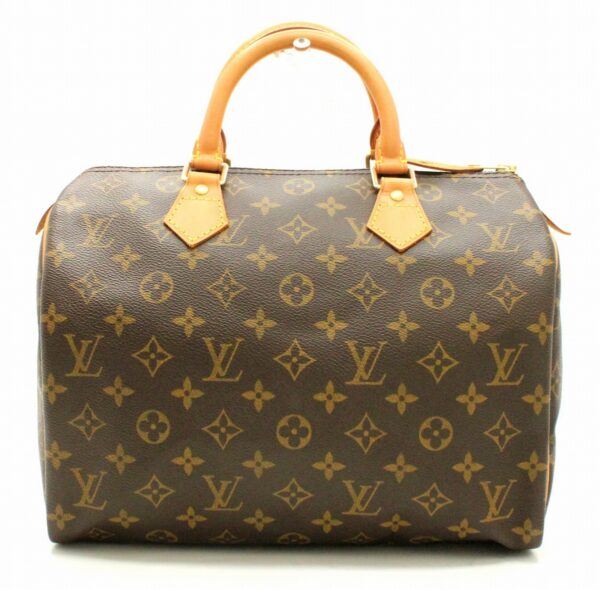 11671188 Louis Vuitton Monogram Speedy 30 Handbag Canvas Brown