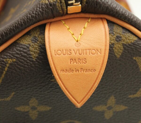 11671188 8 Louis Vuitton Monogram Speedy 30 Handbag Canvas Brown